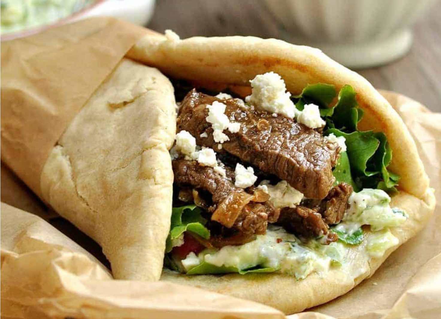 Lamb Shawarma Wrap